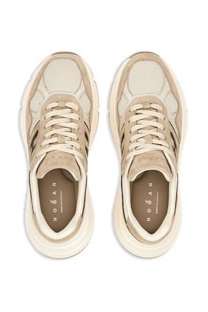 sneakers in pelle beige HOGAN | HXW6690FK70UHU32TL