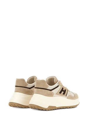 Sneakers Hogan Hi-Fi Beige Marrone HOGAN | HXW6690FK70UHU32TL