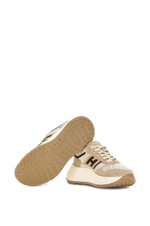 Sneakers Hogan Hi-Fi Beige Marrone HOGAN | HXW6690FK70UHU32TL