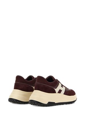 sneakers in pelle bordeaux HOGAN | HXW6690FR30UHG0VT3