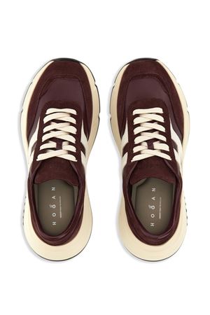 sneakers in pelle bordeaux HOGAN | HXW6690FR30UHG0VT3