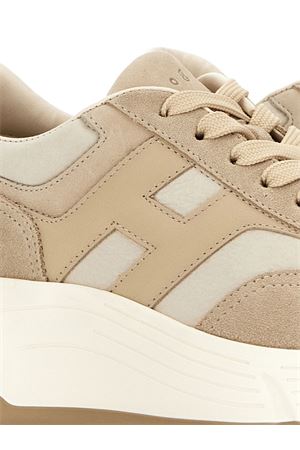 Hogan Hi-Fi Ivory Beige Sneakers HOGAN | HXW6690FR30UIA0MAU