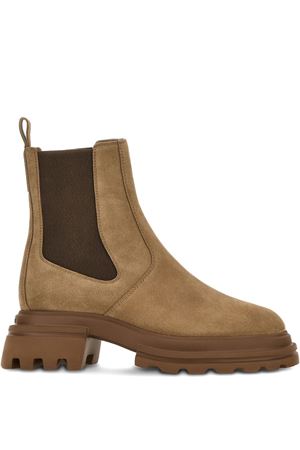 brown leather chelsea boots HOGAN | HXW6740FM0IBYEC414