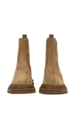 stivale chelsea in pelle marrone HOGAN | HXW6740FM0IBYEC414