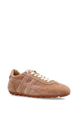 sneakers in pelle beige HOGAN | HXW6930FX20U5W0UUM