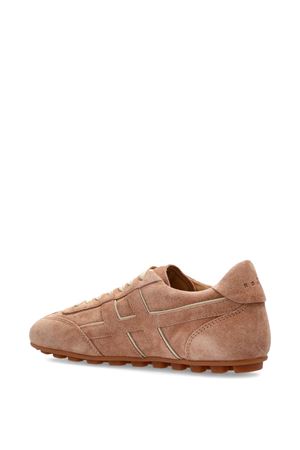 sneakers in pelle beige HOGAN | HXW6930FX20U5W0UUM