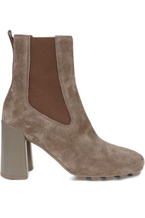 beige leather boots HOGAN | HXW6950FW30BYEC407