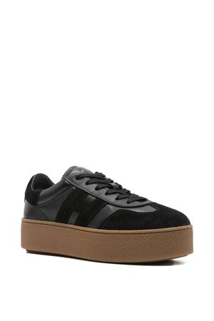Sneakers Hogan Cool in nappa nera HOGAN | HXW6980FB60UHCB999