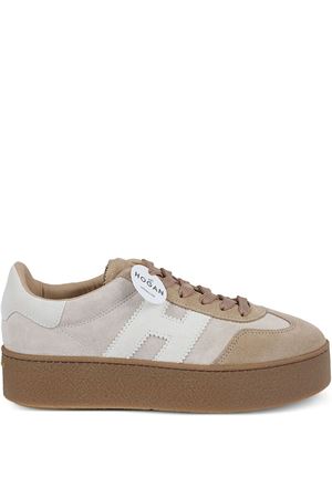 sneakers in pelle beige HOGAN | HXW6980FB6TTQ70MB6