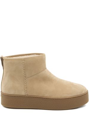 Shearling and suede boots HOGAN | HXW6980FT506RNC808