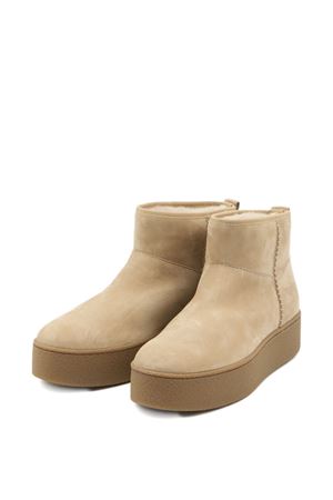 Stivali in shearling e pelle scamosciata HOGAN | HXW6980FT506RNC808