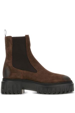 stivaletto in pelle marrone HOGAN | HXW7000FV30BYES610