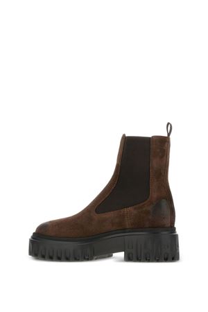 stivaletto in pelle marrone HOGAN | HXW7000FV30BYES610