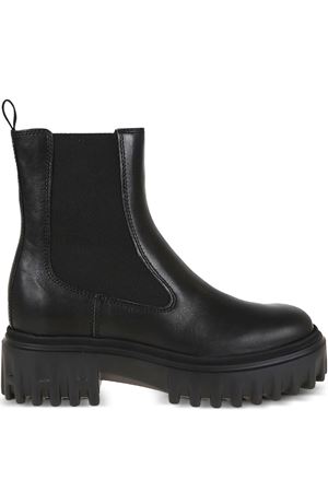 black leather boots HOGAN | HXW7000FV30KXTB999