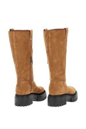 brown leather boots HOGAN | HXW7000FV40BYES609