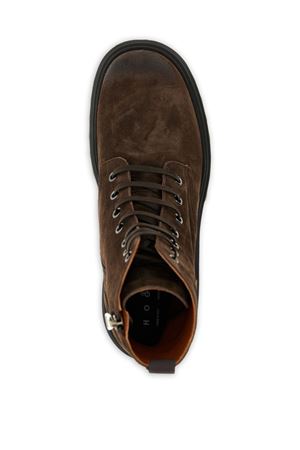 brown leather boots HOGAN | HXW7000FW70ULWS610