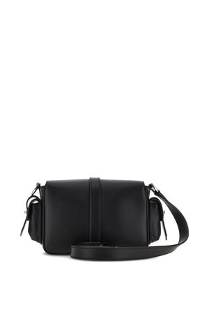 black leather shoulder bag HOGAN | KBW01RI0200TZPB999