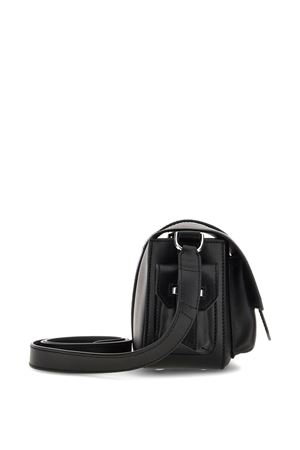 black leather shoulder bag HOGAN | KBW01RI0200TZPB999