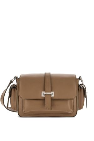 borsa in pelle beige HOGAN | KBW01RI0200TZPC414