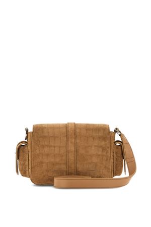 borsa in pelle marrone HOGAN | KBW01RI0200UMNC811