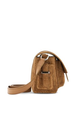 borsa in pelle marrone HOGAN | KBW01RI0200UMNC811