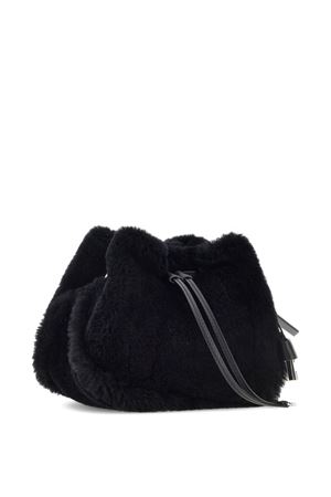 borsa in pelle nero HOGAN | KBW01RK6100UGX7D86