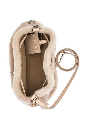 borsa in pelle beige HOGAN | KBW01RK6100UGX7D87