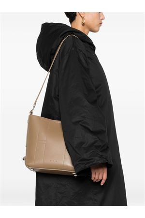 borsa in pelle beige HOGAN | KBW01RS0200TZPC414