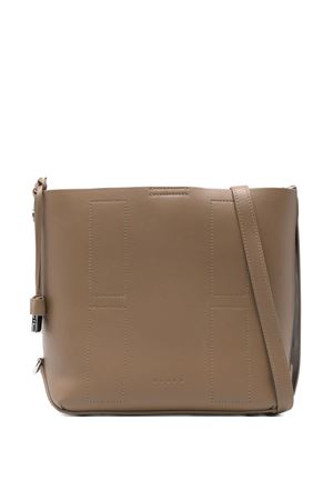 borsa in pelle beige HOGAN | KBW01RS0200TZPC414