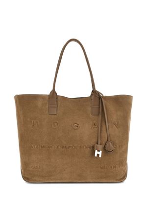 beige leather bag HOGAN | KBW01TA1300UGMC414