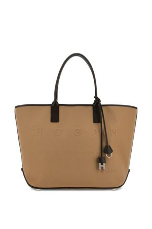 beige leather bag HOGAN | KBW01TA2300UH77D93