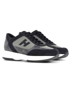 Hogan Interactive Blue Grey sneakers HOGAN | HXM00N0I980UGO418W