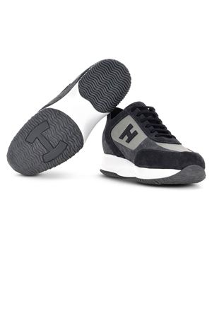 Hogan Interactive Blue Grey sneakers HOGAN | HXM00N0I980UGO418W