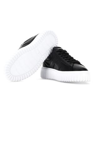 Sneakers Hogan H-Stripes Nero HOGAN | HXM6450FC60LE9B999
