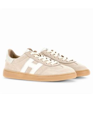 sneakers in pelle beige HOGAN | HXW6470FB60PJQ0ESK
