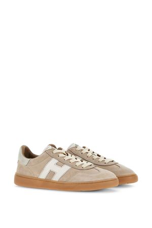 sneakers in pelle beige HOGAN | HXW6470FB60PJQ0ESK