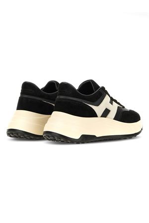 Sneakers Hi-Fi in pelle scamosciata nera HOGAN | HXW6690FR30UHG1023