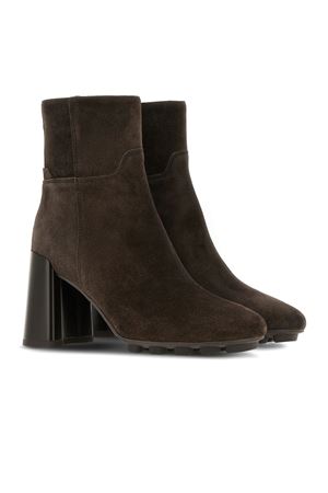 H695 ankle boots in brown suede HOGAN | HXW6950FW20BYES808
