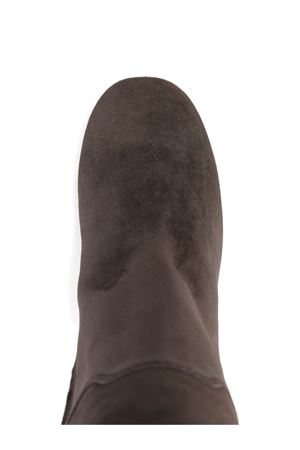 Brown calf suede knee-high boots HOGAN | HXW6950FW40BYES808