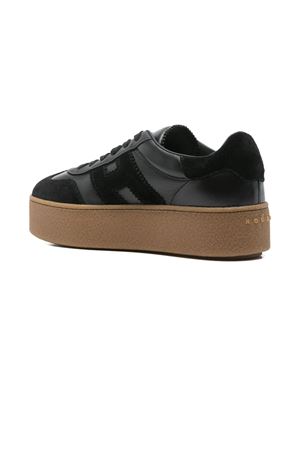 Hogan Cool sneakers in black nappa leather HOGAN | HXW6980FB60UHCB999