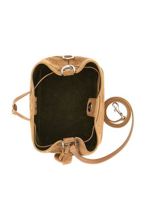 Brown suede bucket bag HOGAN | KBW01RK0100UMNC811
