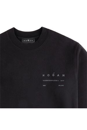 Maglia girocollo in felpa di cotone HOGAN | KQMB551204TXUYB999