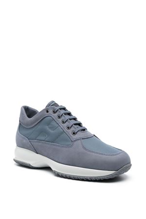 blue leather sneakers HOGAN | HXM00N00E10T1WU814