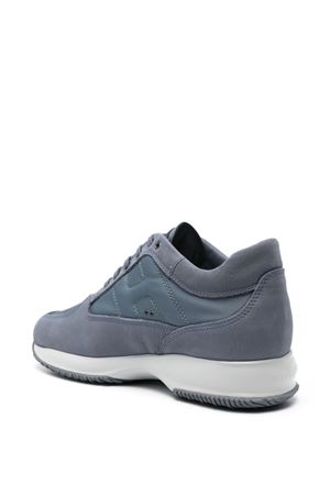 blue leather sneakers HOGAN | HXM00N00E10T1WU814