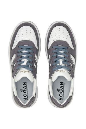 sneakers h630 grigio HOGAN | HXM6300EU50R374266