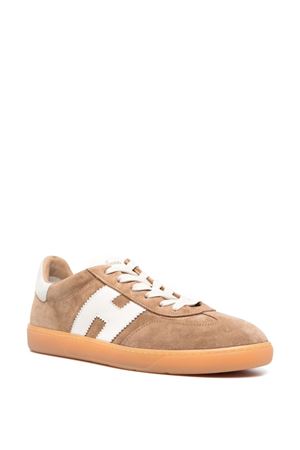 Sneakers In Pelle Marrone HOGAN | HXM6470FB60PJQ64H8