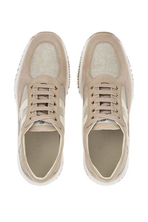 beige leather sneakers HOGAN | HXW00N0EX90T1K0QY9