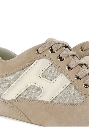 beige leather sneakers HOGAN | HXW00N0EX90T1K0QY9