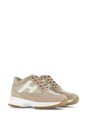 beige leather sneakers HOGAN | HXW00N0EX90T1K0QY9