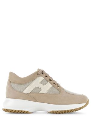 beige leather sneakers HOGAN | HXW00N0EX90T1K0QY9